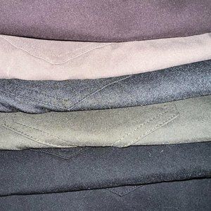 Plus Size 22W Elastic Waist Control Dress Pants | Multiple Colors | Brown